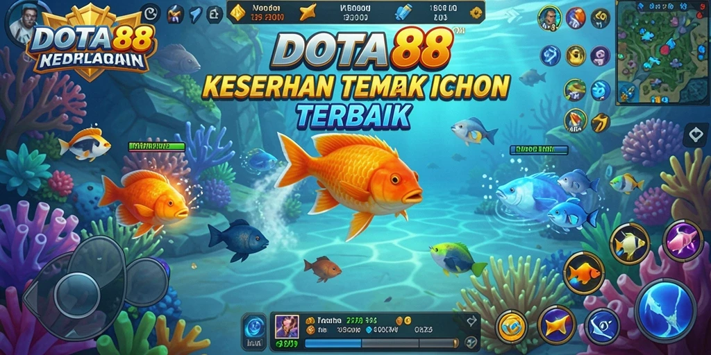 Gameplay seru Tembak Ikan dengan grafis menarik.