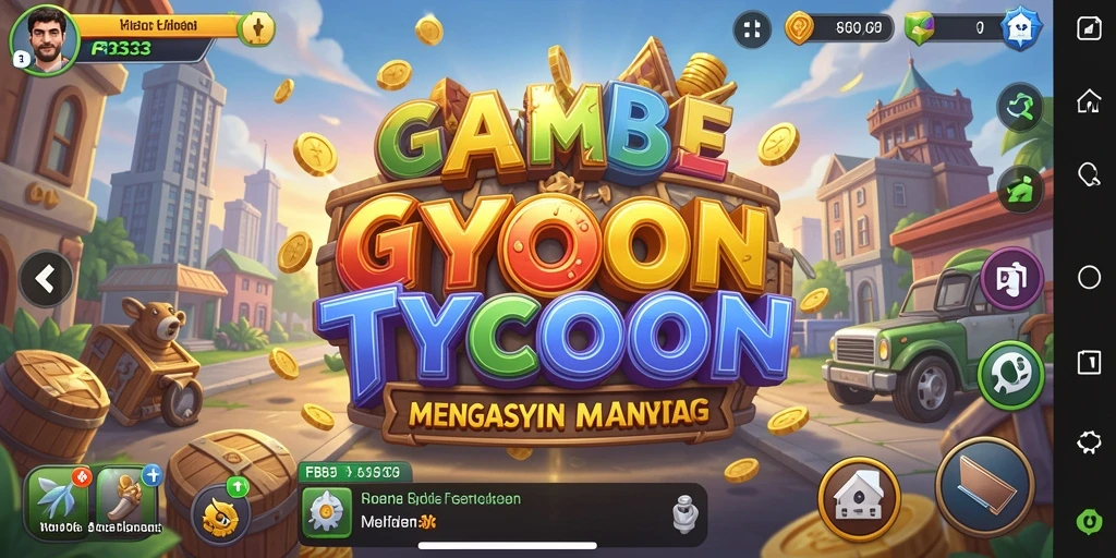 Screenshot gameplay FB333 menampilkan pengalaman manajemen bisnis yang seru.