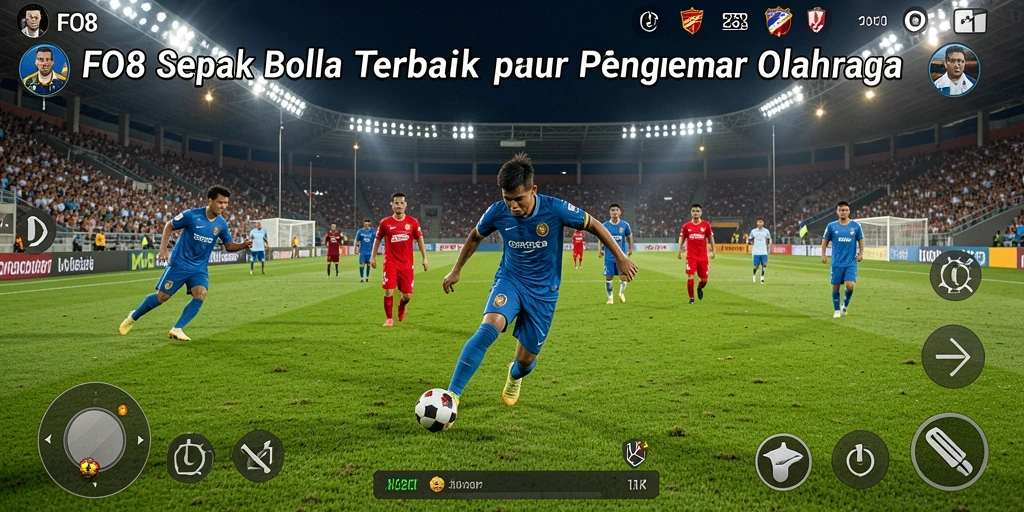 Tampilan gameplay FO8 yang seru dan mendebarkan.