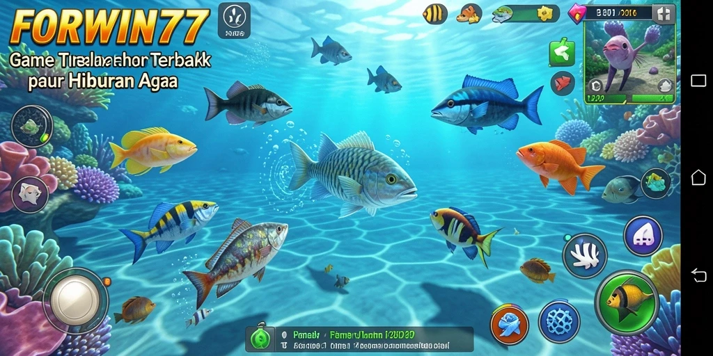 Tangkapan layar gameplay FORWIN77 yang seru dan menegangkan.