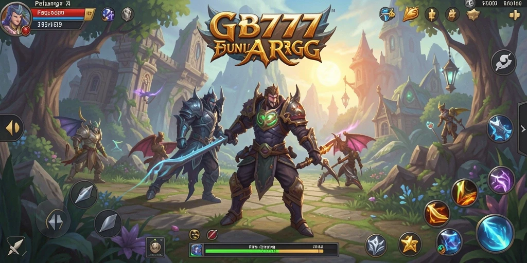 Tampilan menakjubkan dari gameplay ARPG GB777 yang memukau.
