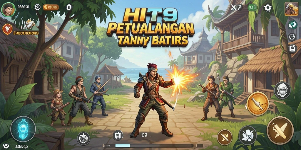 Tampilan gameplay HIT9 yang seru dan mendebarkan.