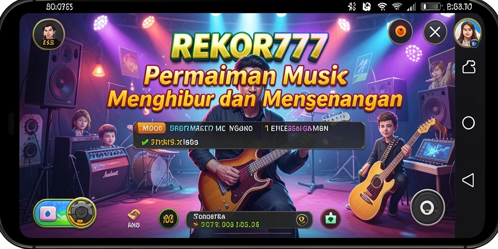 Tampilan gameplay REKOR777 yang seru dan interaktif.