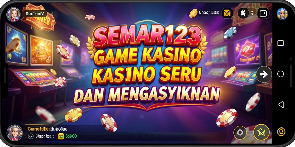 Tampilan gameplay SEMAR123 yang memukau di kasino virtual.