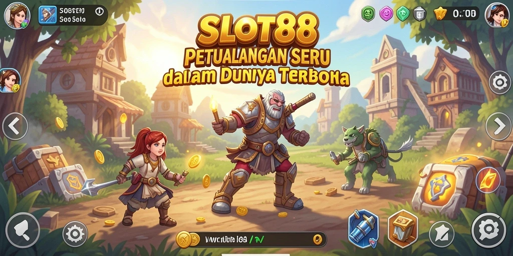 Tampilan gameplay SLOT88 yang menakjubkan dalam dunia terbuka