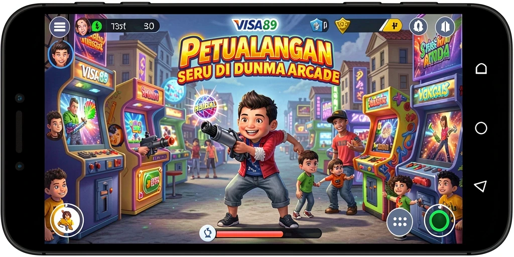 Tampilan gameplay seru dalam <strong>VISA89</strong> yang penuh aksi.