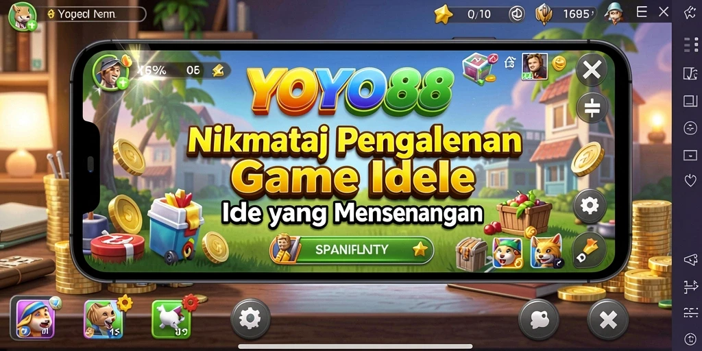 Screenshot gameplay YOYO88 menampilkan aksi permainan Idle yang menarik.